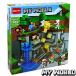 لگو ماینکرفت اسانسوری مدلBrick My World 842