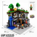 لگو ماینکرفت اسانسوری مدلBrick My World 842 - تصویر 4