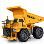 کامیون کمپرسی کنترلی XIE MING مدل XM-6819L مقیاس 1:14 کد AMT-009