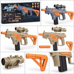 تفنگ اسباب‌بازی برقی سه‌کاره Shooting Elite دوربین‌دار کد 078 - تصویر 2