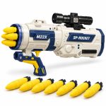 تفنگ اسباب‌بازی موشک‌انداز مه‌ساز مدل SP-ROCKET M22X کد 003