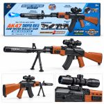 تفنگ اسباب‌بازی ژله‌ای AK47 مدل Sniper Rifle کد6203
