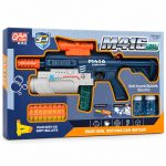 تفنگ اسباب‌بازی سه‌کاره M416 حباب‌ساز و تیر فومی QAVA TOYS کد416