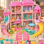 خانه عروسکی بزرگ DIY Castle Villa کد 72 - تصویر 2