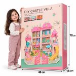 خانه عروسکی بزرگ DIY Castle Villa کد 72
